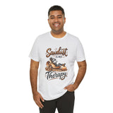 Sawdust Is My Therapy - Funny Woodworker T-Shirt