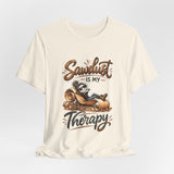 Sawdust Is My Therapy - Funny Woodworker T-Shirt