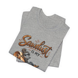 Sawdust Is My Therapy - Funny Woodworker T-Shirt