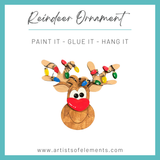 Paint and Glue Ornaments