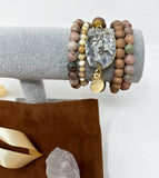 Compassionate Healer Bracelet Stack