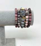 Soft Hearted Bracelet Stack