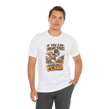 If You Can Read This Hand Me a Clamp T-Shirt — Funny Woodworker Carpenter Tee