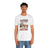 Hyperfocus Activated "I Accidentally Built a Table" - Funny Woodworker ADHD T‑Shirt