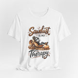 Sawdust Is My Therapy - Funny Woodworker T-Shirt