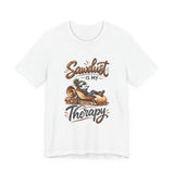 Sawdust Is My Therapy - Funny Woodworker T-Shirt