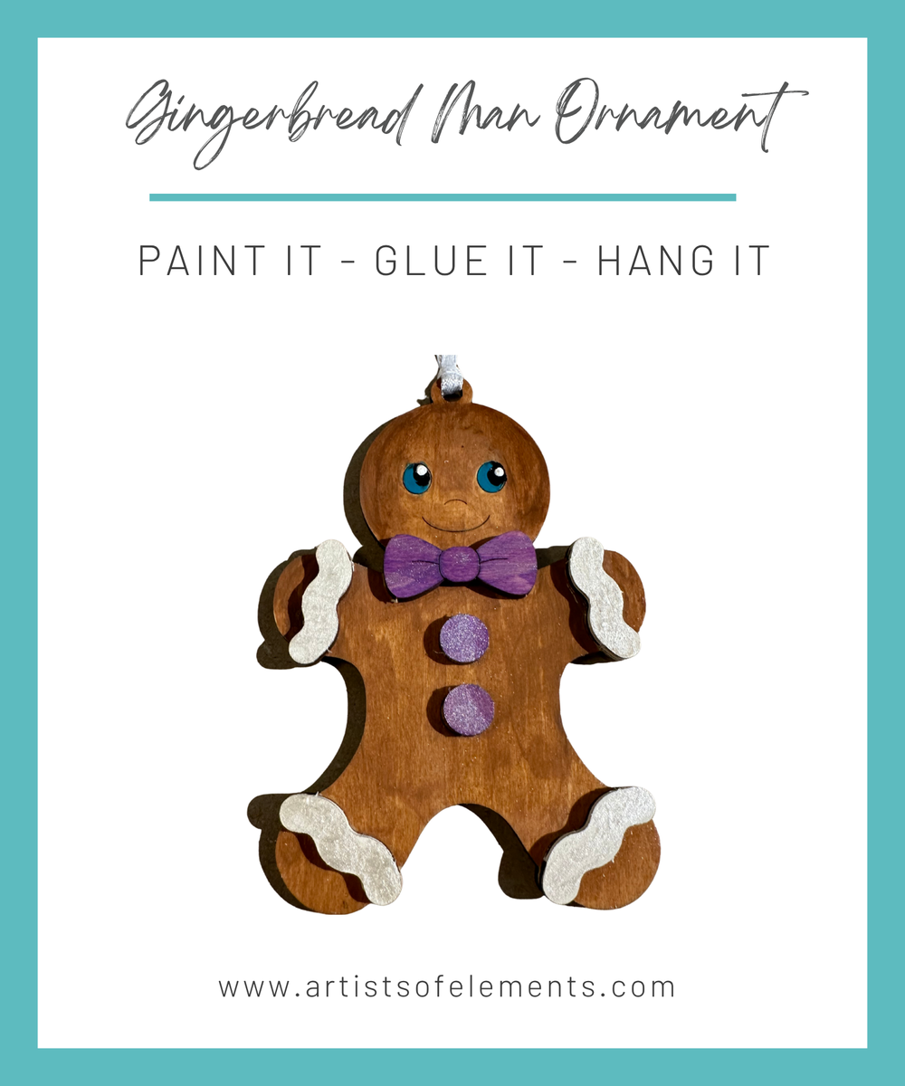 Paint and Glue Ornaments