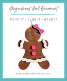 Paint and Glue Ornaments