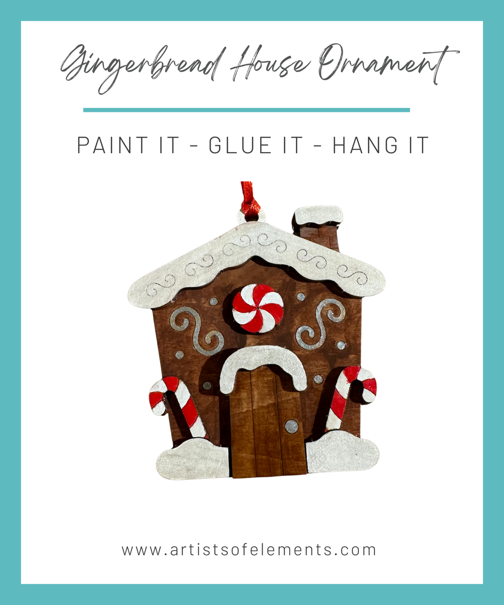 Paint and Glue Ornaments