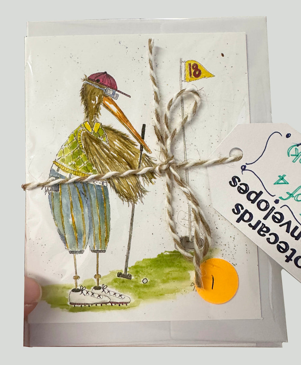 Whimsy Bird Note Cards