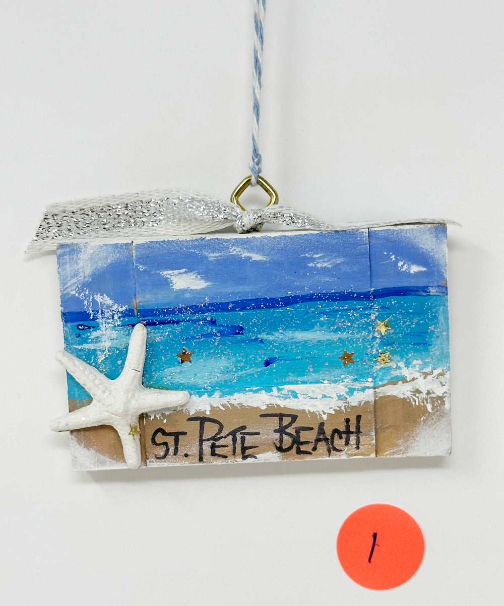 Beach Ornaments- St Pete Beach