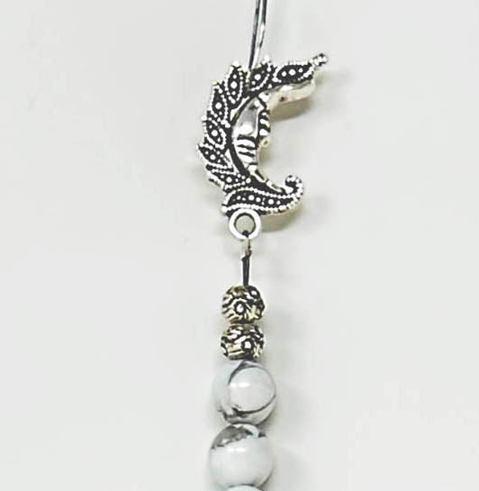 Howlite Goddess Prayer Beads
