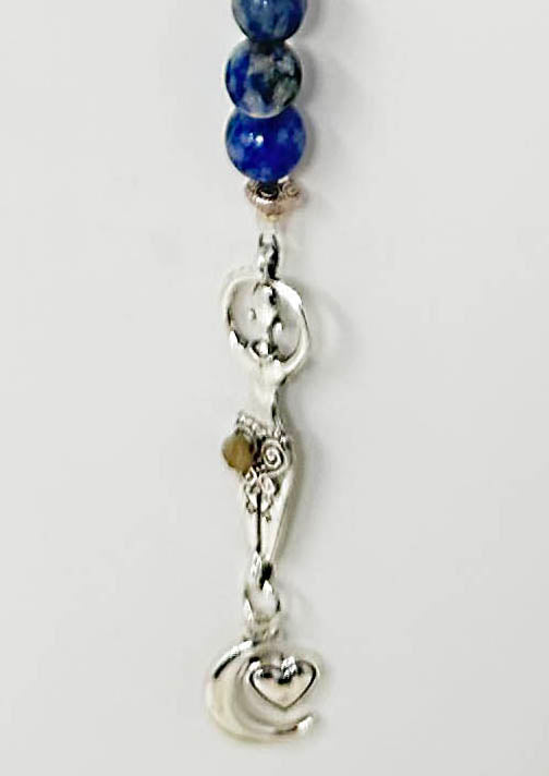 Sodalite Goddess Prayer Beads
