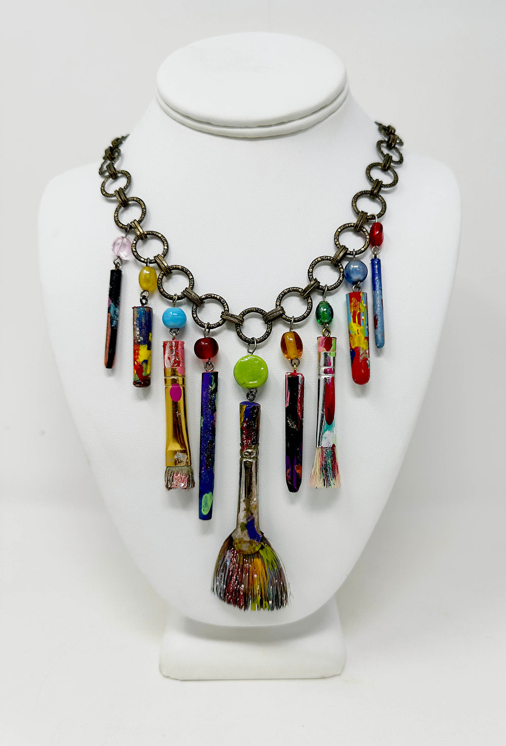 Paint Brush Necklace